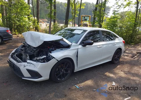 2022 Honda Civic Sport из США, поврежденный, VIN 2HGFE2F55NH561230